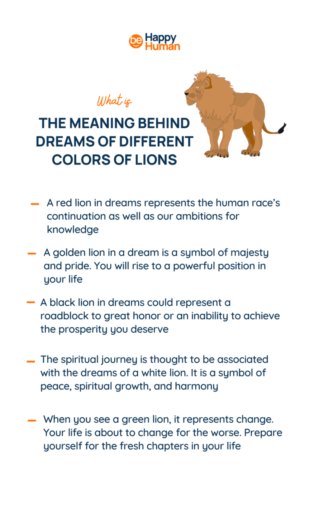 Picture of: Dream of Lion: + Meanings & Interpretation (Symbolism)
