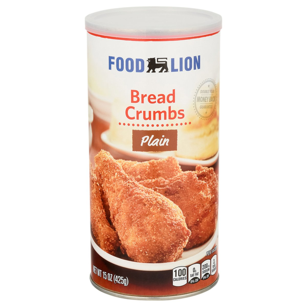 Picture of: Food Lion Bread Crumbs, Plain