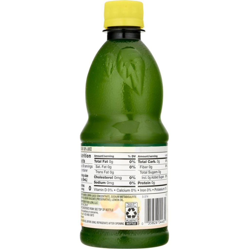 Picture of: Food Lion % Lemon Juice