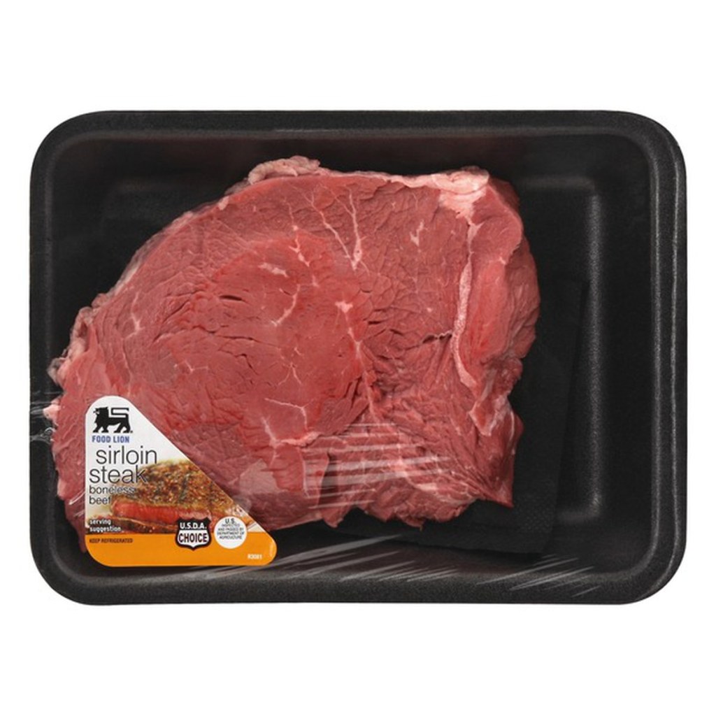 Picture of: Food Lion Sirloin Steak Boneless Beef