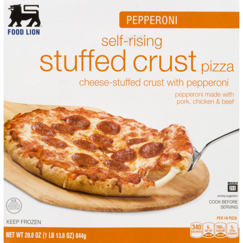 Picture of: Food Lion Stuffed Crust Pepperoni Pizza
