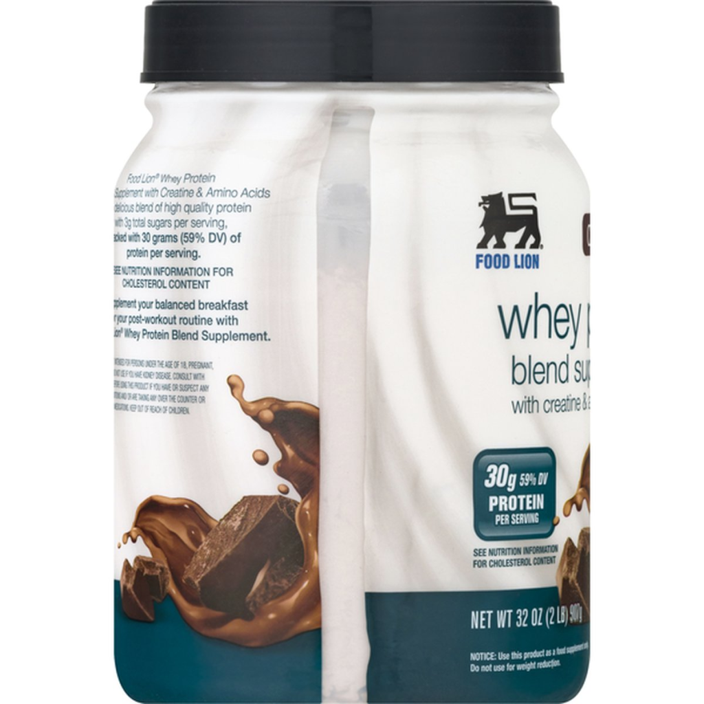 Picture of: Food Lion Whey Protein, Chocolate