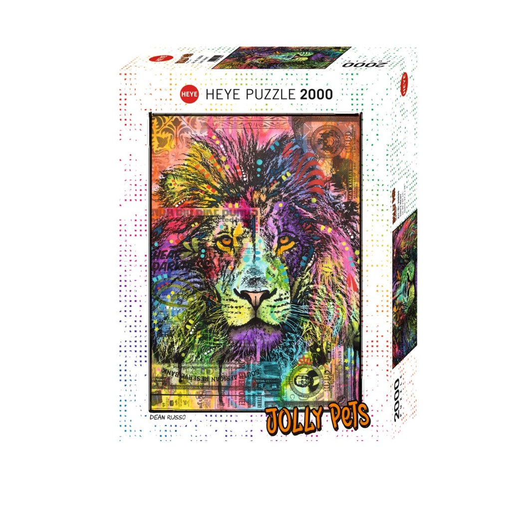 Picture of: Heye HY Lion´s Heart, Dean Russo Puzzle, White