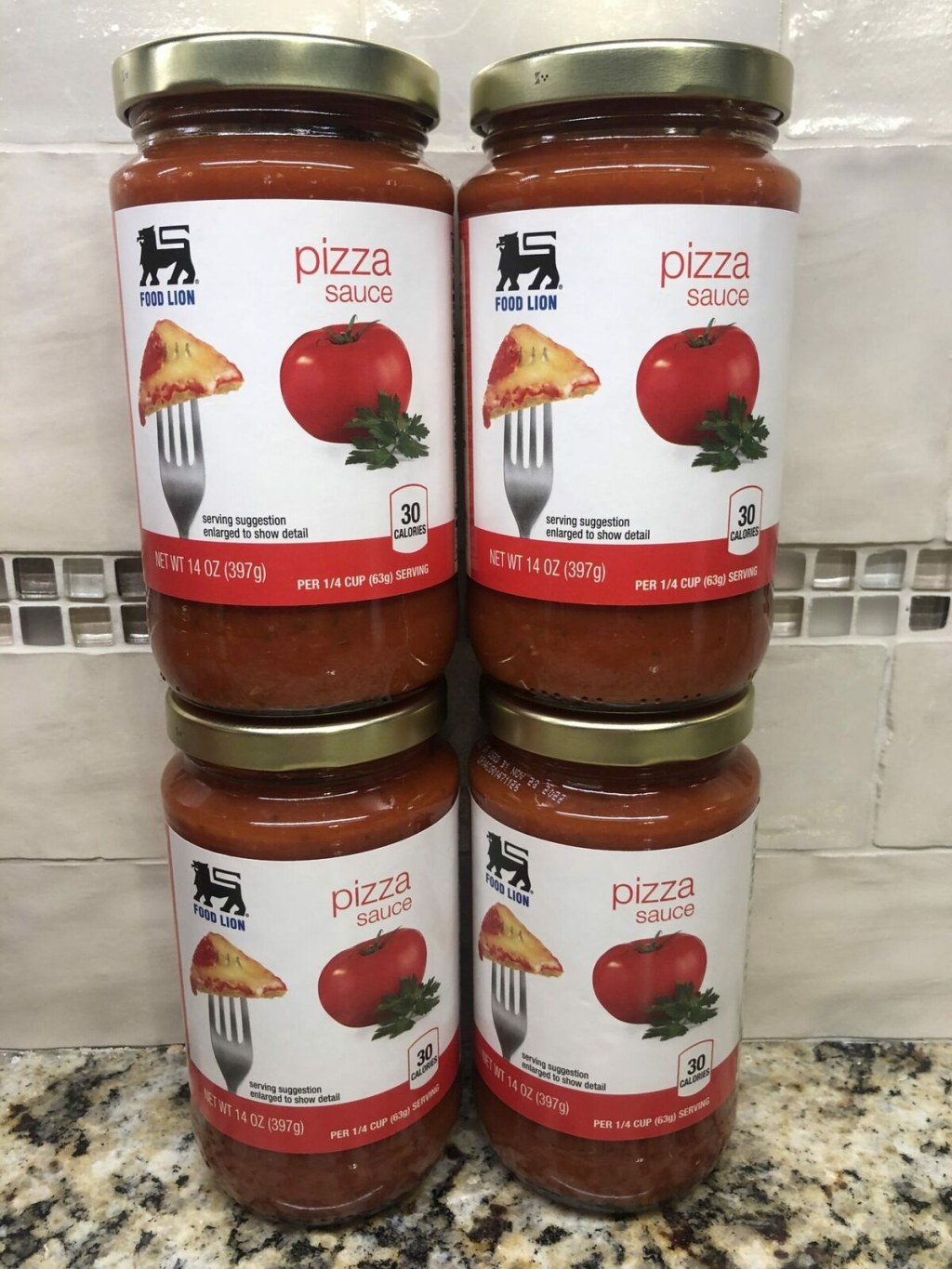 Picture of: JARS Food Lion Classic Pizza Sauce 1 oz Jar Tomato Cheese Maker Crust Pie