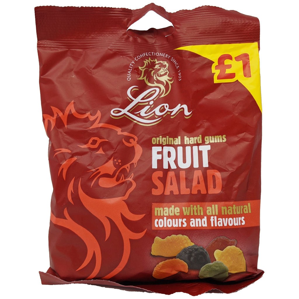 Picture of: Lion Fruit Salad Gums g — The Scottish and Irish Store