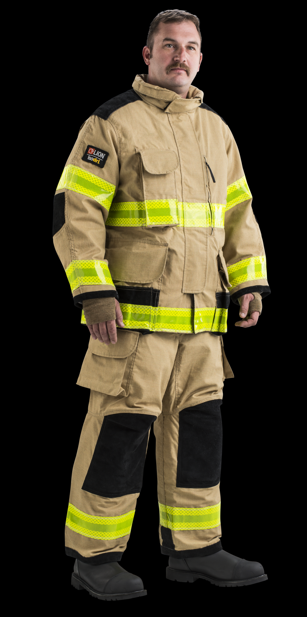 Picture of: Lion  Super-Deluxe Turnout Gear  Coat and Pant Set  Dinges Fire