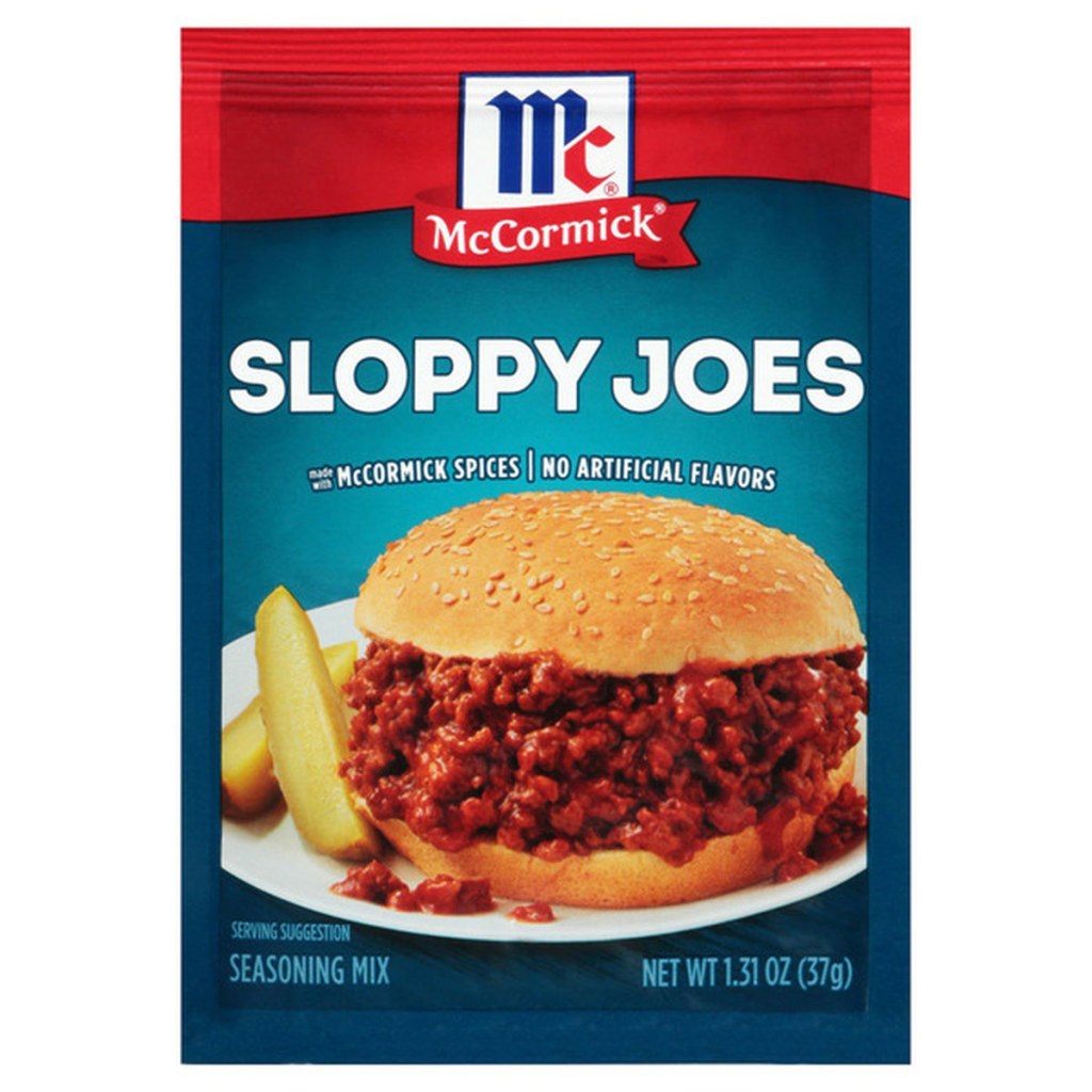 Picture of: McCormick® Sloppy Joes Seasoning Mix