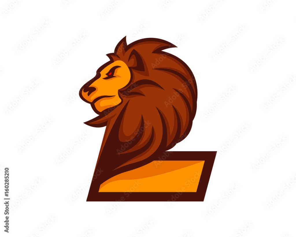 Picture of: Modern Lion L Letter Alphabet Sports Logo Stock-Vektorgrafik