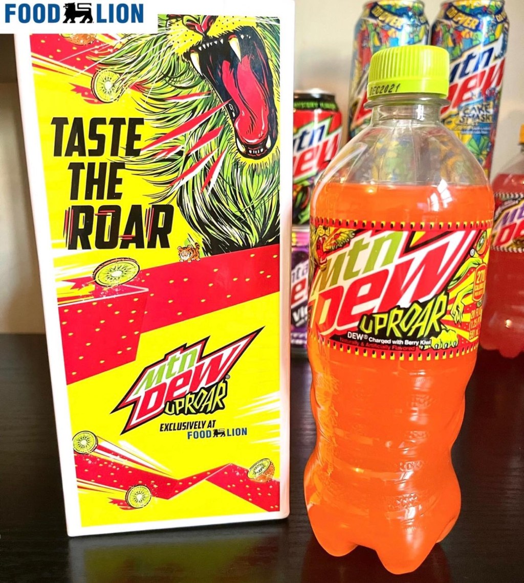 Picture of: MTN Dew X Food Lion Uproar! Tastes like strawberry/kiwi and other
