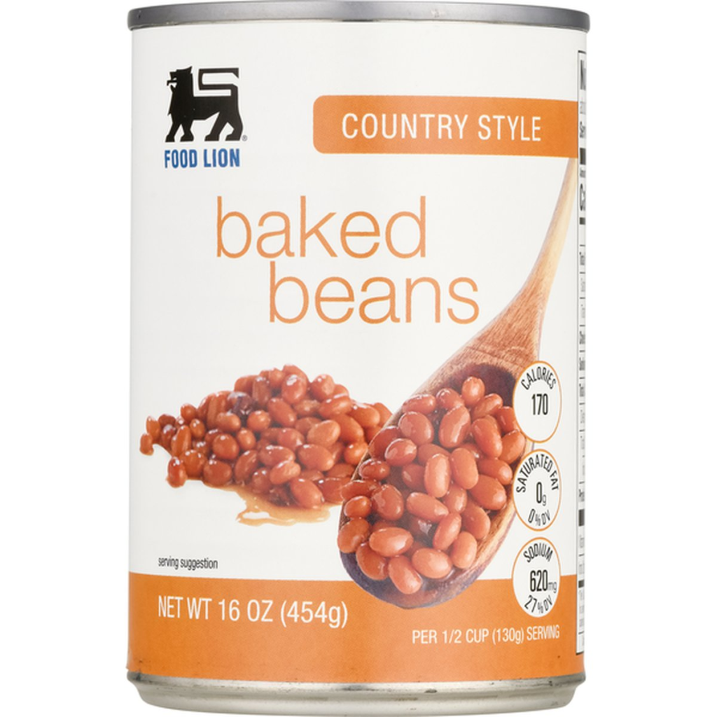 Picture of: Official store of the Food Lion Baked Beans, Country Style United