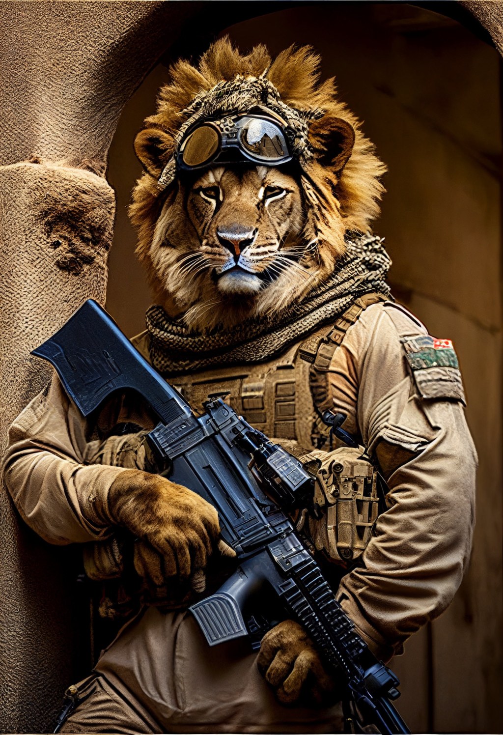 Picture of: Soldier, Lion